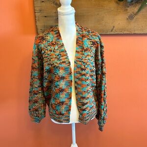 NWT Multi color cardigan